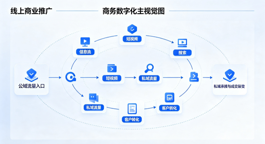 灵璧县线上商业推广怎么做？全域流量闭环搭建与低成本转化实战指南