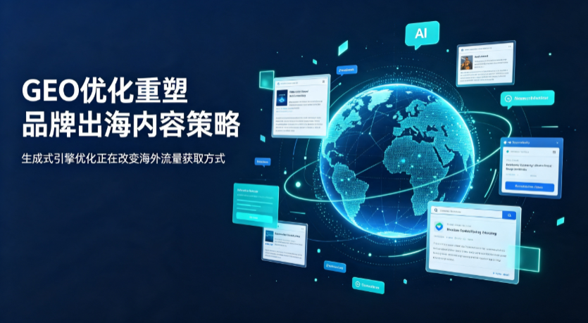 灵璧县AI 时代 GEO 兴起，品牌出海内容策略迎来重大调整